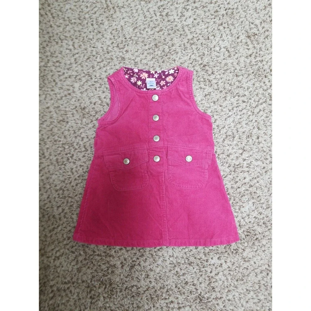 Girl's Old Navy size 6-12 months overall corduroy jumper dress